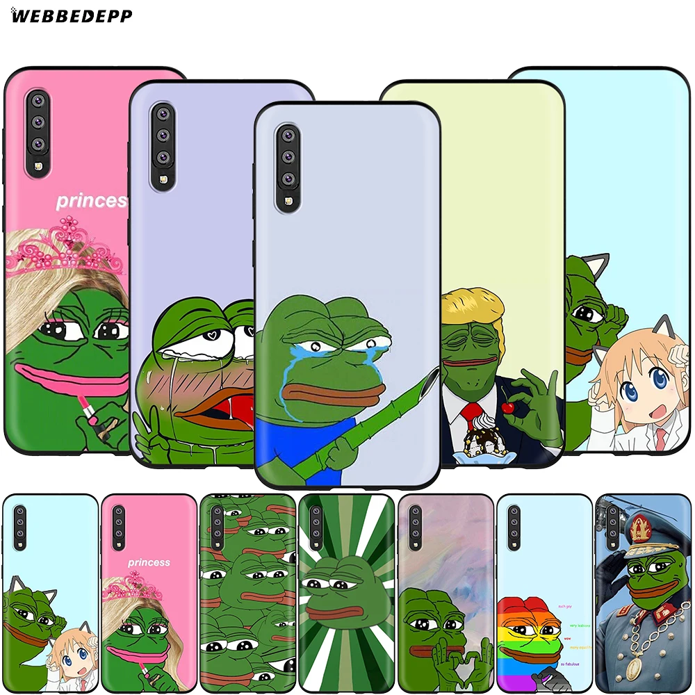 Webbedepp Meme Smug Frog Pepe Case for Samsung Galaxy S7 S8 S9 S10 Plus Edge Note 10 8 9 A10 A20 A30 A40 A50 A60 A70
Webbedepp Meme Smug Frog Pepe Case for Samsung Galaxy S7 S8 S9 S10 Plus Edge Note 10 8 9 A10 A20 A30 A40 A50 A60 A70