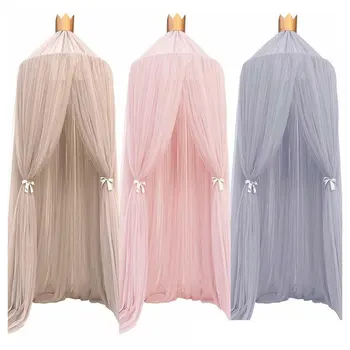 7 Colors Baby Bed Hanging Mosquito Net Dome Bed Canopy Mosquito Net Bedcover Curtain Round Crib Netting Tent Kids Room Decor
7 Colors Baby Bed Hanging Mosquito Net Dome Bed Canopy Mosquito Net Bedcover Curtain Round Crib Netting Tent Kids Room Decor
