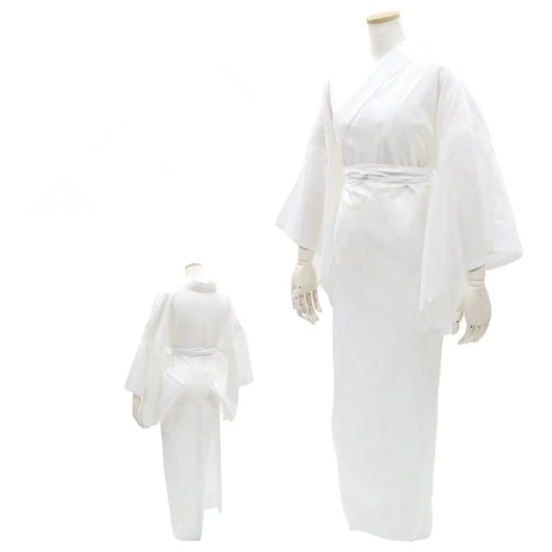 

Women Breathable Underwear Kimono Inside Wear Kimono Robe For Men Traditional Japanese Cosplay Yukata Home Pajamas Bathrobe