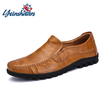 2020 Classic Men Genuine Leather Shoes Casual Moccasin Loafers Slip on Shoes Men Leather Handmade Original Footwear Big Size 46
2020 Classic Men Genuine Leather Shoes Casual Moccasin Loafers Slip on Shoes Men Leather Handmade Original Footwear Big Size 46
