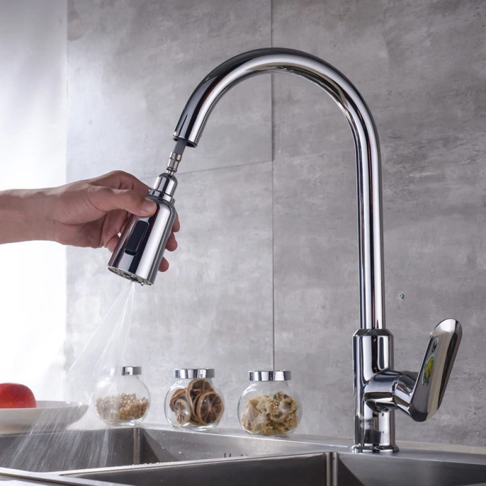 360 Degree Swivel Kitchen Faucet Aerator Adjustable 3 Mode Sprayer Filter Diffuser Water Saving Nozzle Faucet Connector 5
360 Degree Swivel Kitchen Faucet Aerator Adjustable 3 Mode Sprayer Filter Diffuser Water Saving Nozzle Faucet Connector 5