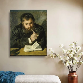 Cassisy Canvas Oil Painting Auguste Renoir《Claude Monet,1872》Artwork Picture Art Poster Modern Home Living room Decoration
Cassisy Canvas Oil Painting Auguste Renoir《Claude Monet,1872》Artwork Picture Art Poster Modern Home Living room Decoration