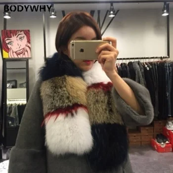Genuine Luxury Real Fox Fur Big Cross Scarf Plush Neck Warmer Collar Soft Winter Shawl Wrap Women Girl Muffler New Chrismas Gift
Genuine Luxury Real Fox Fur Big Cross Scarf Plush Neck Warmer Collar Soft Winter Shawl Wrap Women Girl Muffler New Chrismas Gift