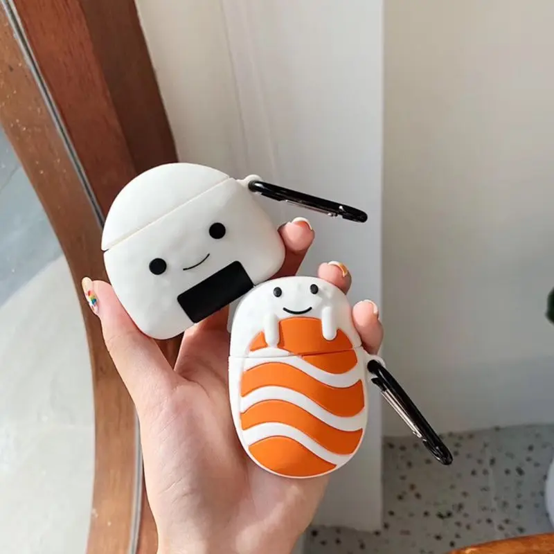 Cartoon Cute Unique Japanese Food Protective Case Shockproof Silicone Cover for Airpods 1/2
Cartoon Cute Unique Japanese Food Protective Case Shockproof Silicone Cover for Airpods 1/2