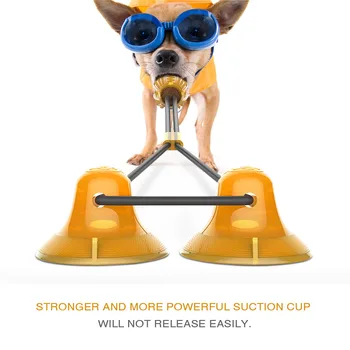TPR Interactive Dog Chew Toy Funny Entertainment Teeth Cleaning Durable Home Double Suction Cup Bite Resistant Puppy Training
TPR Interactive Dog Chew Toy Funny Entertainment Teeth Cleaning Durable Home Double Suction Cup Bite Resistant Puppy Training