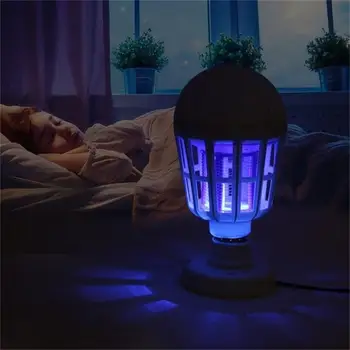 Electric Fly Zapper E27 LED Light Mosquito Light Mosquito Bulb Delicate White UV Lamp Insect Trap Flying Insects
Electric Fly Zapper E27 LED Light Mosquito Light Mosquito Bulb Delicate White UV Lamp Insect Trap Flying Insects