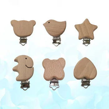 6pcs Clips Nontoxic Practical Cute Portable Pacifier Clips Baby Suspender for Infant
6pcs Clips Nontoxic Practical Cute Portable Pacifier Clips Baby Suspender for Infant