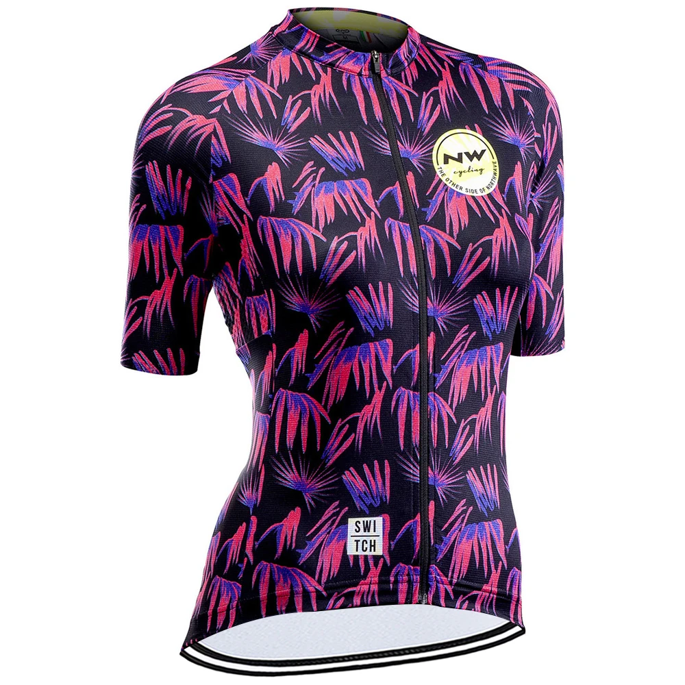 NW 2020 Women Summer Short Sleeve Cycling  Jersey  MTB Bike  Jersey Ropa Ciclismo Road Bike Clothing Team Racing Cycling Tops