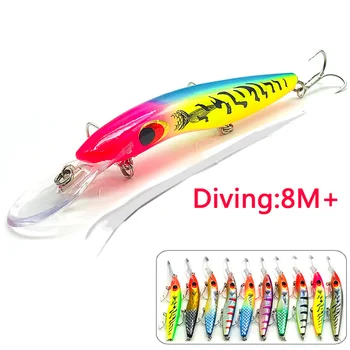 Jerkbait/Sinking Minnow Hard/Big/Artificial Bait Deep/Pike Lures Swimbait Crankbaits/Minow Fishing Wobblers/Baubles/Tackle/Lure
Jerkbait/Sinking Minnow Hard/Big/Artificial Bait Deep/Pike Lures Swimbait Crankbaits/Minow Fishing Wobblers/Baubles/Tackle/Lure