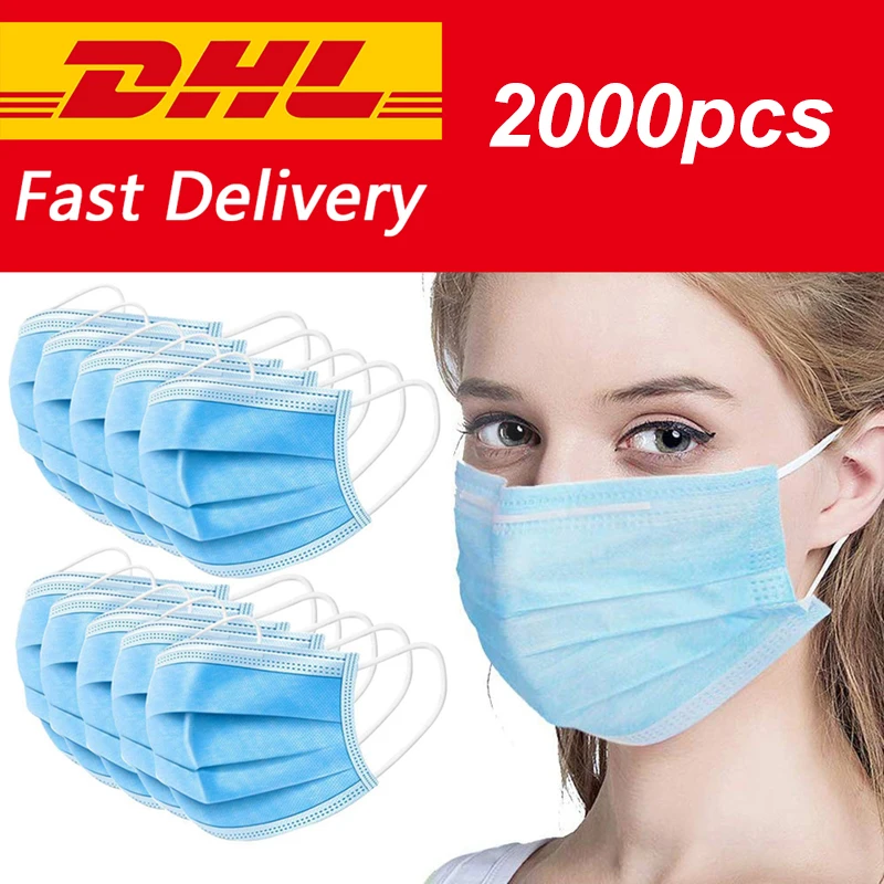 2000 Pieces/Lot Disposable Mask Fast Shipping Medical Mask Thickened Mouth Mask for men 3 layer High Quality
2000 Pieces/Lot Disposable Mask Fast Shipping Medical Mask Thickened Mouth Mask for men 3 layer High Quality