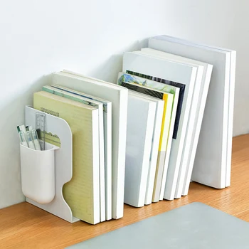 Book Stand Library Adjustable Bookend Bookshelf With Pen Holder Multi Compartments Retractable Support Solid Stationery
Book Stand Library Adjustable Bookend Bookshelf With Pen Holder Multi Compartments Retractable Support Solid Stationery