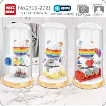 Balloon Angel Heart Building Blocks Rainbow Bear Space Astronaut Spaceman Led Light Display 3D Mini Diamond Bricks Toy Kid Gifts
Balloon Angel Heart Building Blocks Rainbow Bear Space Astronaut Spaceman Led Light Display 3D Mini Diamond Bricks Toy Kid Gifts