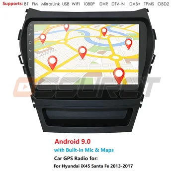 autoradio automotivo 2din For Hyundai Santa Fe IX45 2013-2017 Car Radio Multimedia Video Player Navigation GPS Android Cam-in BT
autoradio automotivo 2din For Hyundai Santa Fe IX45 2013-2017 Car Radio Multimedia Video Player Navigation GPS Android Cam-in BT