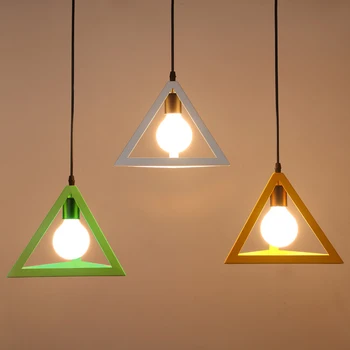Lampshade Pendant Light lamp shade Bulb Guard Clamp Wrought Iron Triangle Shape Living Room Loft Style Wall Lamp covers
Lampshade Pendant Light lamp shade Bulb Guard Clamp Wrought Iron Triangle Shape Living Room Loft Style Wall Lamp covers
