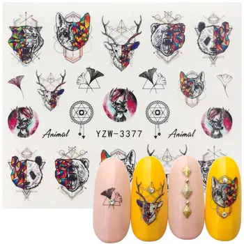 Nail Water Decals Animals Geometric Patterns Mixed Pattern Transfer Sticker Nail Art Decoration DIY Design Tool Accessories
Nail Water Decals Animals Geometric Patterns Mixed Pattern Transfer Sticker Nail Art Decoration DIY Design Tool Accessories