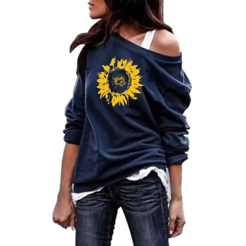 Casual Sweatshirt Women Autumn Fashion Concise All-match Sweatshirt Flower Pattern Long Sleeve Pullover Sweatshirt
Casual Sweatshirt Women Autumn Fashion Concise All-match Sweatshirt Flower Pattern Long Sleeve Pullover Sweatshirt