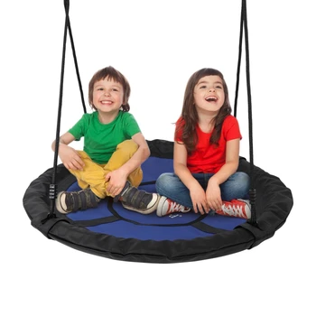 40" Outdoor Saucer Web Tree Swing Waterproof 360 Rotatable Swing Sets Adjustable Hanging Rope For Adults Kids
40" Outdoor Saucer Web Tree Swing Waterproof 360 Rotatable Swing Sets Adjustable Hanging Rope For Adults Kids