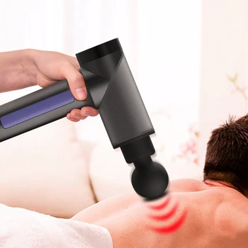 Muscle Massage Gun Deep Tissue Massager Therapy Fascia Exercising Pain Relief Body Shaping Fitness Equipment 
Muscle Massage Gun Deep Tissue Massager Therapy Fascia Exercising Pain Relief Body Shaping Fitness Equipment
