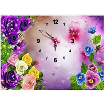 Flower & clock Full Square/round Diamond 5D DIY Diamond Painting Embroidery Cross Stitch Rhinestone Mosaic Decor gift
Flower & clock Full Square/round Diamond 5D DIY Diamond Painting Embroidery Cross Stitch Rhinestone Mosaic Decor gift