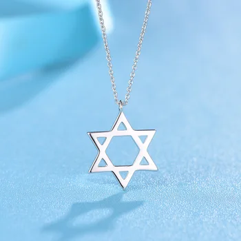 Korea Fashion Explosion Mode 925Sterling Silver Six-mang Star Female Summer Clavicle Personality Necklace Female Jewelry Pendant
Korea Fashion Explosion Mode 925Sterling Silver Six-mang Star Female Summer Clavicle Personality Necklace Female Jewelry Pendant