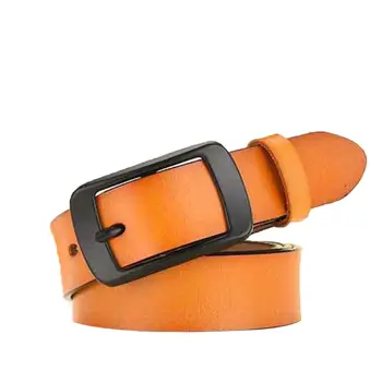 New Fashion Straps Genuine Leather Women Belt Pin Buckles Fancy Vintage Waistband 
New Fashion Straps Genuine Leather Women Belt Pin Buckles Fancy Vintage Waistband
