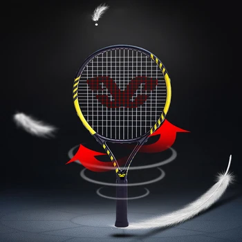 CROSSWAY Professional Tennis Racket Raqueta Paddle with Tennis Bag Technical Type Carbon Aluminum Alloy for Men Women Training
CROSSWAY Professional Tennis Racket Raqueta Paddle with Tennis Bag Technical Type Carbon Aluminum Alloy for Men Women Training
