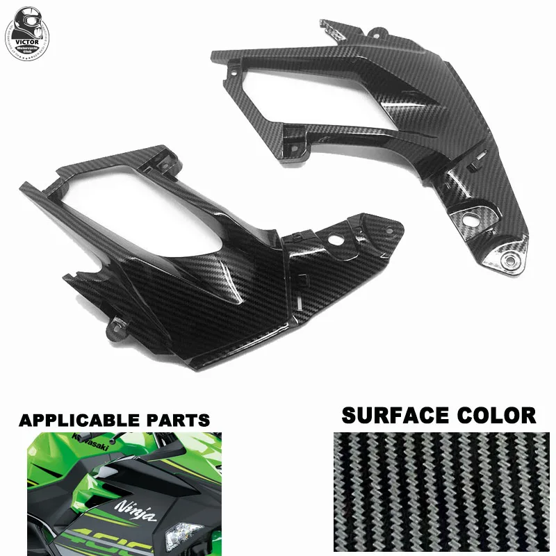 Motorcycle Parts Carbon Fiber Color Fuel Tank Air Intake Fairing Can Be Customized Suitable for Kawasaki Ninja400 2018 2019 2020
Motorcycle Parts Carbon Fiber Color Fuel Tank Air Intake Fairing Can Be Customized Suitable for Kawasaki Ninja400 2018 2019 2020