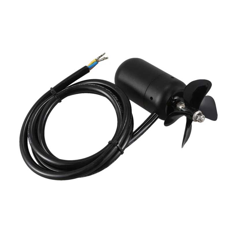 ROV 100M Underwater Azimuth Thruster 1.5KG Thrust 12V 24V RC Boat Robot Submarine POD BLDC Motor Direct Drive CW 
ROV 100M Underwater Azimuth Thruster 1.5KG Thrust 12V 24V RC Boat Robot Submarine POD BLDC Motor Direct Drive CW