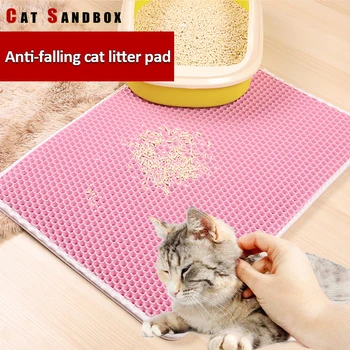 Waterproof Pet Cat Litter Mat Double Layer Litter Cat Bed Pads Trapping Pets Litter Box Mat Pet Product Bed For Cats House Clean
Waterproof Pet Cat Litter Mat Double Layer Litter Cat Bed Pads Trapping Pets Litter Box Mat Pet Product Bed For Cats House Clean