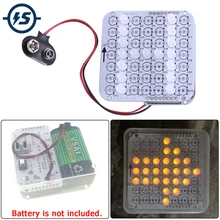 Creative LED Breathing Light DIY Kit Green/Red/Yellow Gradient LED Dot Matrix Display Electronics Suite DIY Welding Practice
Creative LED Breathing Light DIY Kit Green/Red/Yellow Gradient LED Dot Matrix Display Electronics Suite DIY Welding Practice