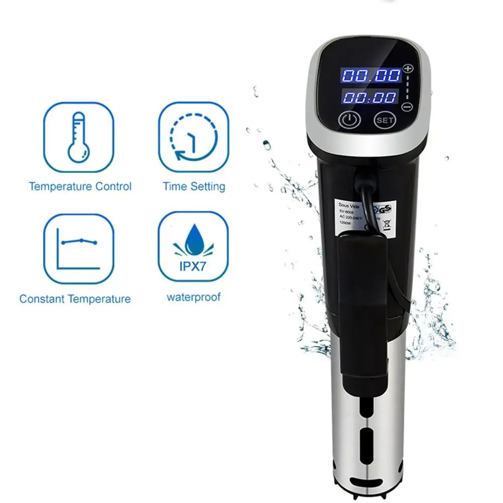 Ipx7 Waterproof Low Temperature Vacuum Slow Cooking Steak Machine Stick Fertilizer Sous Vide Cooker |