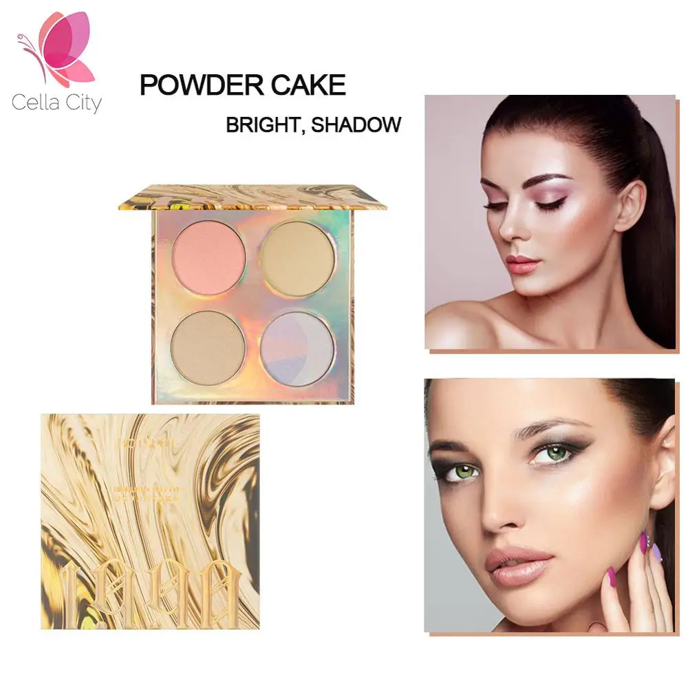 Cellacity Makeup Highlighter iluminador Bronzer Face Contour Pressed Powder Cosmetic Brighten Concealer Face Glow Kit 4 Color
Cellacity Makeup Highlighter iluminador Bronzer Face Contour Pressed Powder Cosmetic Brighten Concealer Face Glow Kit 4 Color