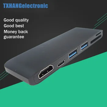 USB C 3.0 Hub Type-C To 4K*2K HDMI Charging Card Reader Adapter For MacBook Pro diy electronics
USB C 3.0 Hub Type-C To 4K*2K HDMI Charging Card Reader Adapter For MacBook Pro diy electronics