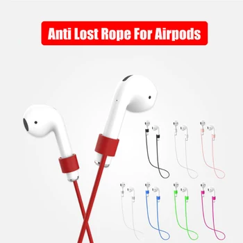 55CM Strap For AirPods pro Silicone Anti-lost Neck Strap Wireless Earphone String Rope Headphone Cord Earphone Accessories 
55CM Strap For AirPods pro Silicone Anti-lost Neck Strap Wireless Earphone String Rope Headphone Cord Earphone Accessories