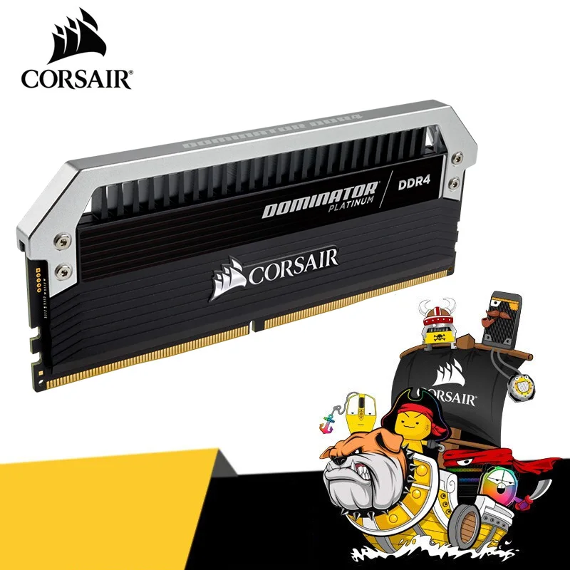 

CORSAIR Dominator Platinum 8GB 16GB DDR4 PC 3000MHz 3200Mhz Module 3000 3200 PC Cmputer Desktop RAM DIMM C15 Memory Kit