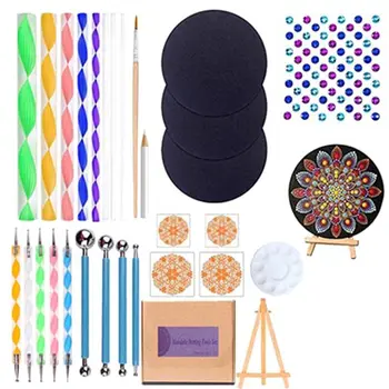 31pcs/set Mandala Dotting Pen Handwork Tool Painting with Stencils Diamond Tray
31pcs/set Mandala Dotting Pen Handwork Tool Painting with Stencils Diamond Tray