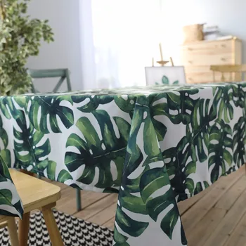 Rectangular Tablecloths Green Leaves Polyester Cotton Waterproof Table Cover Modern Green Leaves Rectangular Table Cloth
Rectangular Tablecloths Green Leaves Polyester Cotton Waterproof Table Cover Modern Green Leaves Rectangular Table Cloth