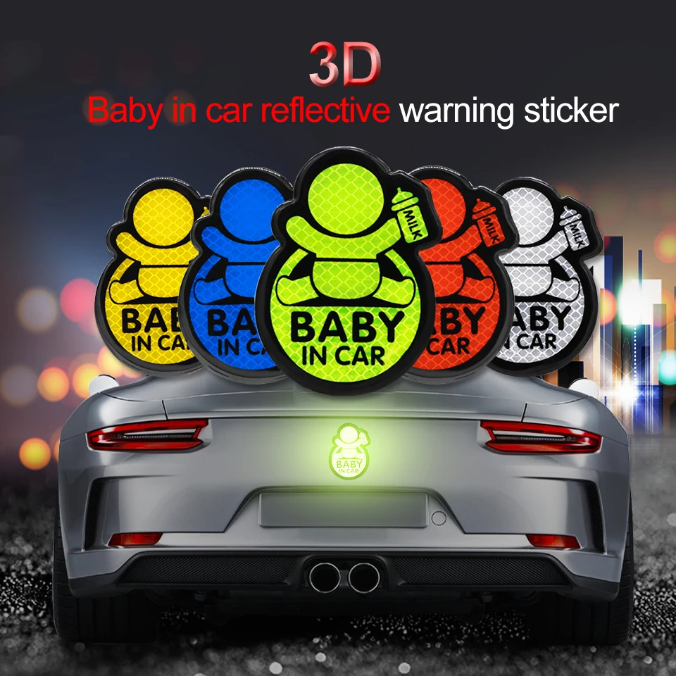 New Baby In Car Car Baby Cart Sticker Warning Mark Reflective Tape Decals Safe Sign Safety Reflective Strips Exterior Sticker
New Baby In Car Car Baby Cart Sticker Warning Mark Reflective Tape Decals Safe Sign Safety Reflective Strips Exterior Sticker