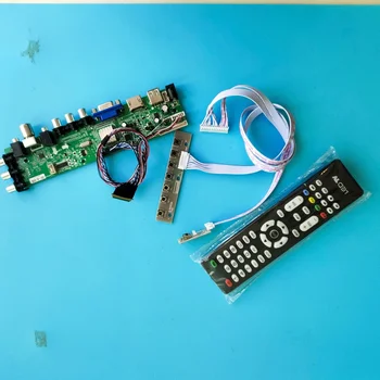 Kit For LP140WH1-TLA3/LP140WH1-TLC1 Panel DVB-T2 HDMI AV screen LED USB VGA TV controller board 1366X768 Signal digital remote 
Kit For LP140WH1-TLA3/LP140WH1-TLC1 Panel DVB-T2 HDMI AV screen LED USB VGA TV controller board 1366X768 Signal digital remote