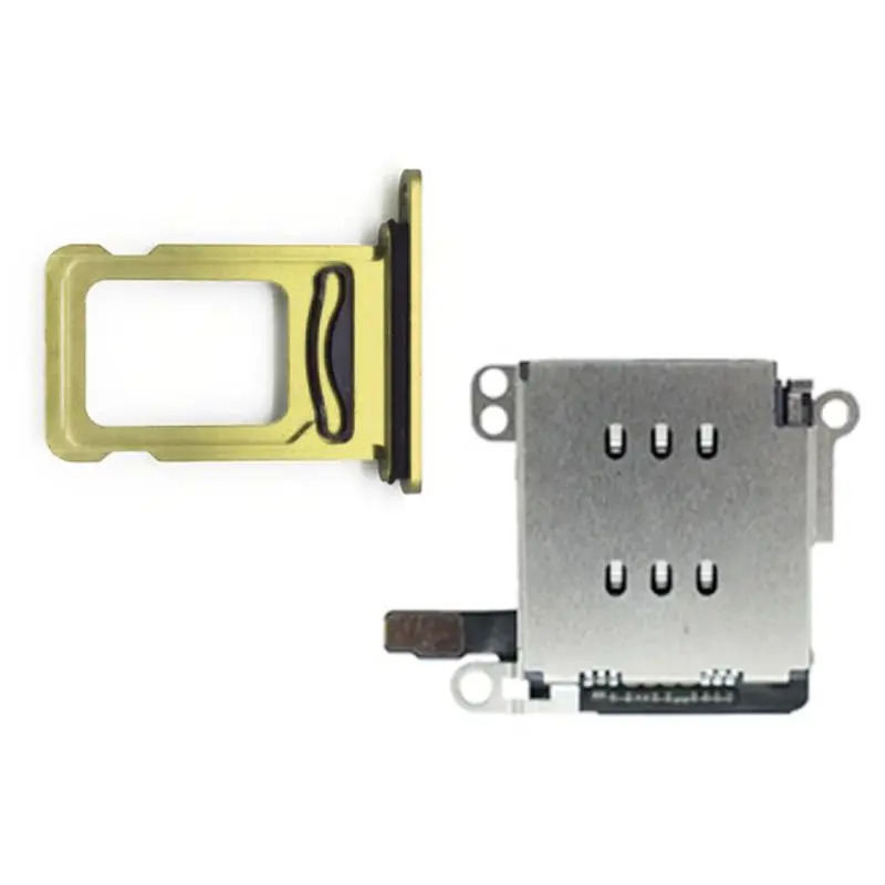 1Set Dual Sim Card Reader Connector Flex Cable Card Tray Holder for iPhone XR DXAC
1Set Dual Sim Card Reader Connector Flex Cable Card Tray Holder for iPhone XR DXAC