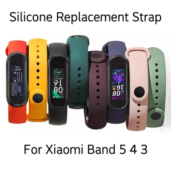 Silicone Strap For Xiaomi Mi Band 5 Replacement Wrist Strap For Xiaomi Mi Band 5 4 Bracelet Miband 5 4 3 Sport Straps Wristband
Silicone Strap For Xiaomi Mi Band 5 Replacement Wrist Strap For Xiaomi Mi Band 5 4 Bracelet Miband 5 4 3 Sport Straps Wristband