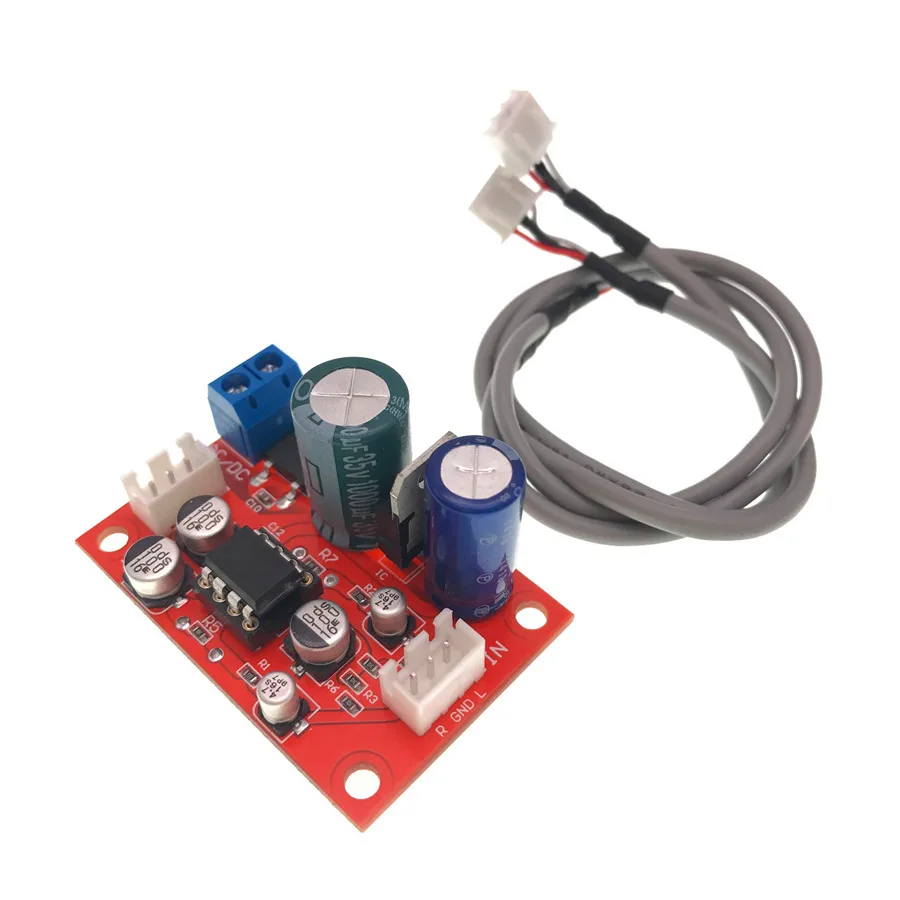 NE5532 Unbalanced Balance Board Single-supply operation can be matched to a differential input amplifier
NE5532 Unbalanced Balance Board Single-supply operation can be matched to a differential input amplifier