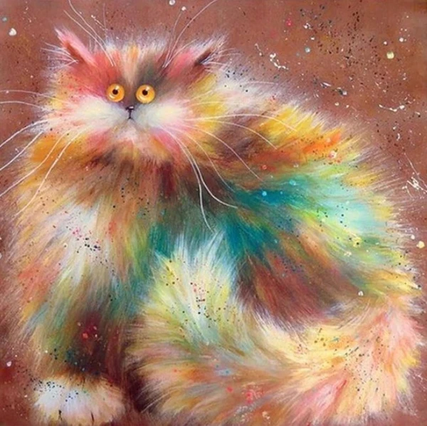 GATYZTORY 5D DIY Diamond Painting Cat Cartoon Cross Stitch Full Square Drill Embroidery Handmade Mosaic Home Decor Gift
GATYZTORY 5D DIY Diamond Painting Cat Cartoon Cross Stitch Full Square Drill Embroidery Handmade Mosaic Home Decor Gift