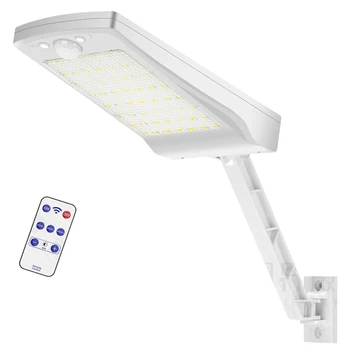 56 LED Solar Lamp led deck post lights solar Outdoor Radar Motion Sensor Light remote control rotable bracket Waterproof IP65
56 LED Solar Lamp led deck post lights solar Outdoor Radar Motion Sensor Light remote control rotable bracket Waterproof IP65