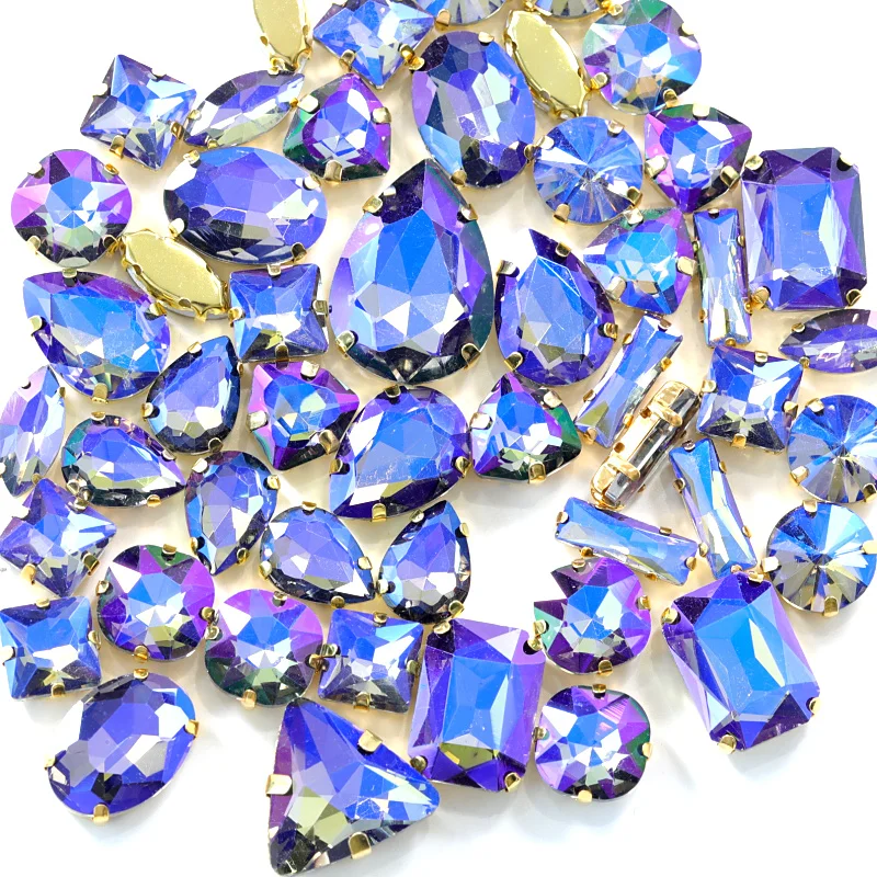 20pcs Black Diamond AB Mix Shapes Sizes Sew On Rhinestones With Claw Flatback Glass Strass Sewing Stones For DIY Garments B1152
20pcs Black Diamond AB Mix Shapes Sizes Sew On Rhinestones With Claw Flatback Glass Strass Sewing Stones For DIY Garments B1152