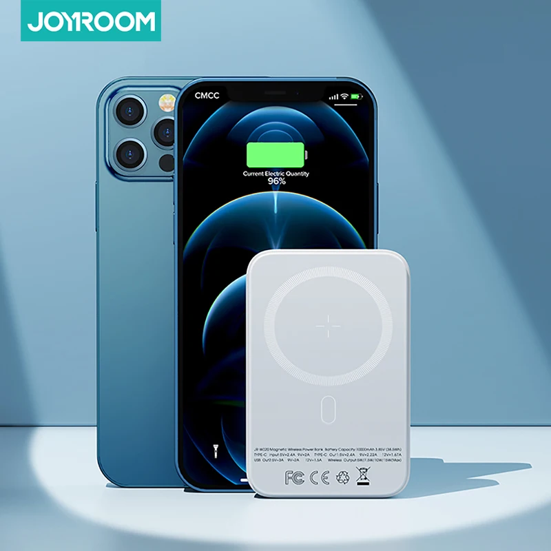 Беспроводное зарядное устройство Joyroom, 10000 мАч, магнитное Беспроводное зарядное устройство для iPhone 13 Pro Max, внешняя батарея, зарядное устройство для телефона
Беспроводное зарядное устройство Joyroom, 10000 мАч, магнитное Беспроводное зарядное устройство для iPhone 13 Pro Max, внешняя батарея, зарядное устройство для телефона