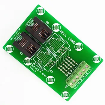 RJ11/RJ12 6P6C Right Angle Jack 2-Way Buss Breakout Board, Terminal Block, Connector.
RJ11/RJ12 6P6C Right Angle Jack 2-Way Buss Breakout Board, Terminal Block, Connector.