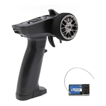 2.4GHZ RC Transmitter Receiver 3 Channels Radio Remote Controller Transmitter LED On/Off Indicator 91803G-VT for RC Cars Boats
2.4GHZ RC Transmitter Receiver 3 Channels Radio Remote Controller Transmitter LED On/Off Indicator 91803G-VT for RC Cars Boats