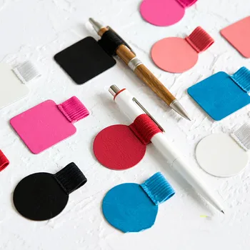 1Pc 17 Styles Self-adhesive Leather Pen Clip Pencil Elastic Loop for Notebook Journal Clipboard Accessories Elastic Pen Holder
1Pc 17 Styles Self-adhesive Leather Pen Clip Pencil Elastic Loop for Notebook Journal Clipboard Accessories Elastic Pen Holder