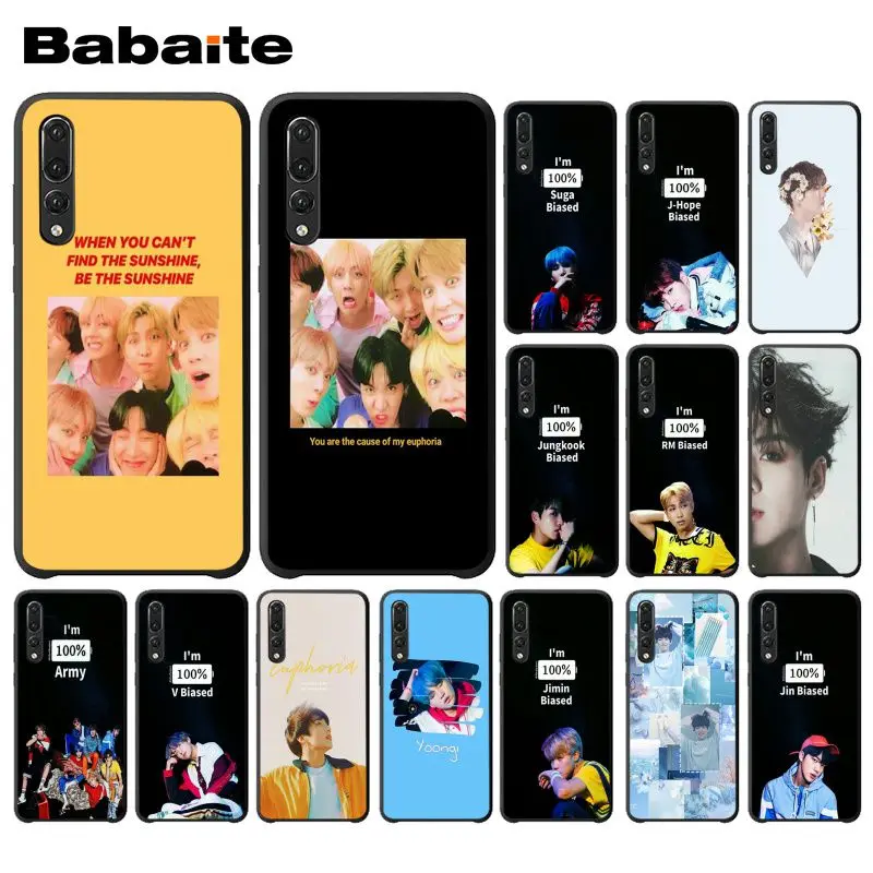 Babaite KPOP Euphoria Jungkook Smart Cover Black Soft Shell Phone Case for Huawei P10 plus Honor 9 10 View 10 Mate 9 Coque Shell
Babaite KPOP Euphoria Jungkook Smart Cover Black Soft Shell Phone Case for Huawei P10 plus Honor 9 10 View 10 Mate 9 Coque Shell